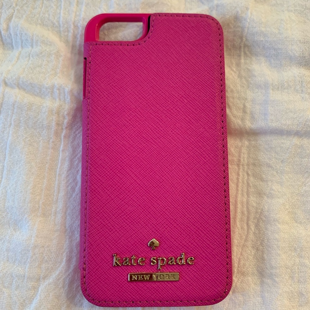 Kate Spade fuchsia  I-phone 7case